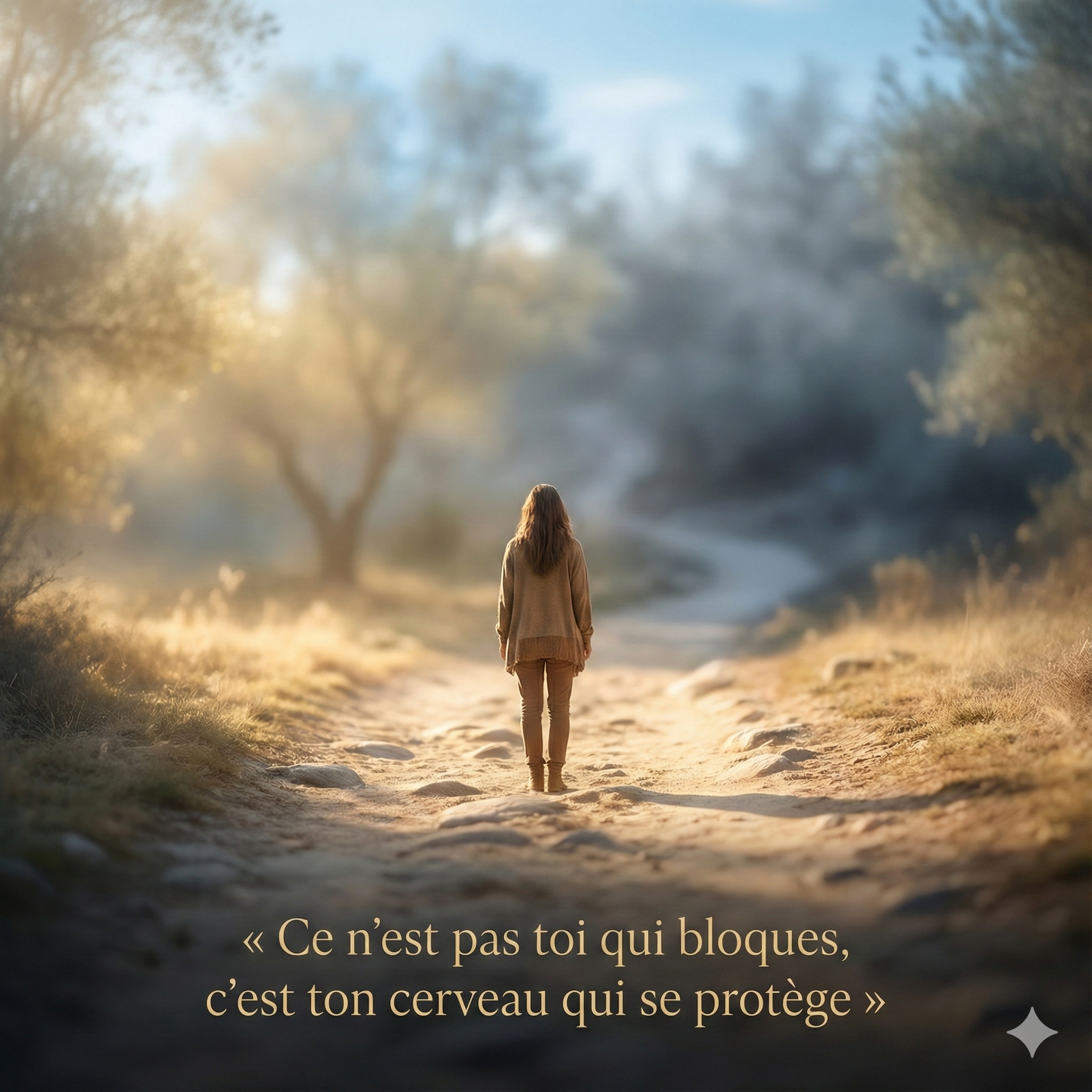 🧠 Pourquoi ton cerveau te freine… et comment l’apaiser pour enfin avancer 🌱